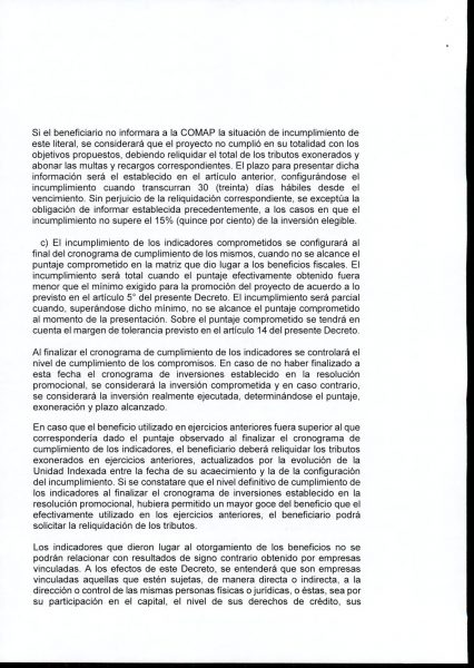 Hoja 8/15 del decreto MEF 172 de 30 de setiembre 2020