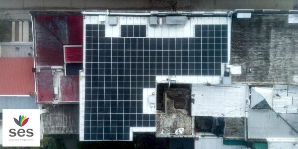 Instalación fotovoltaica en supermercado El Paseo Canelones